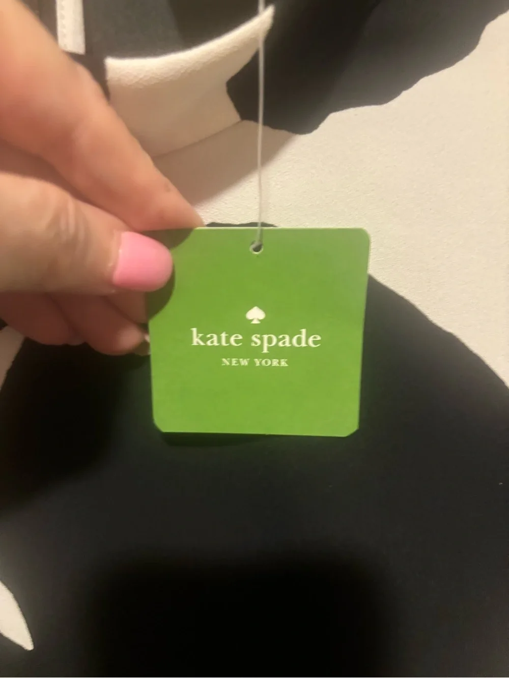 kate spade Black and White Abstract Midi Dress